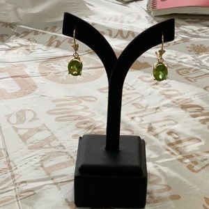 Peridot earrings